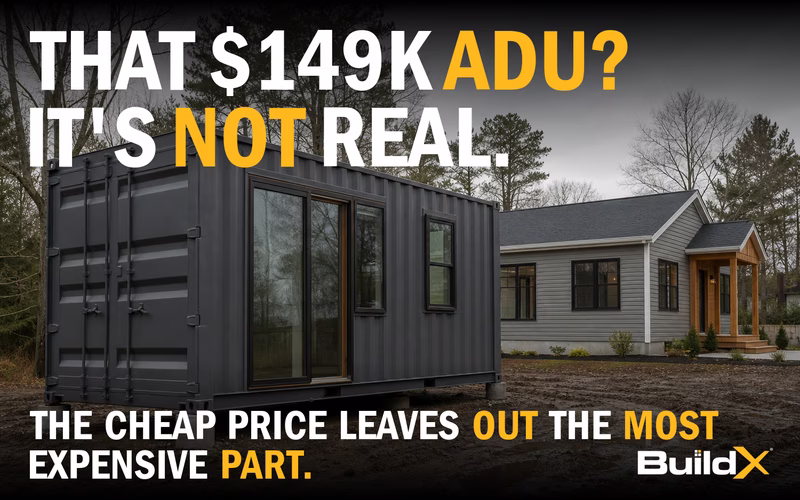 Is That $149,000 ADU You Saw Online Real?