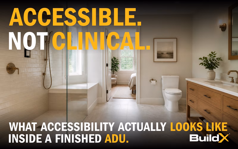 What does an accessible ADU look like inside?