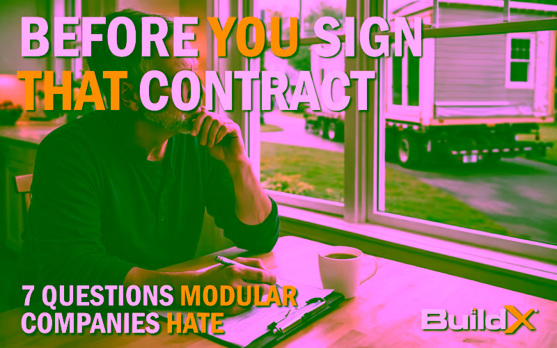 What Should You Ask a Modular ADU Company Before Signing a Contract?