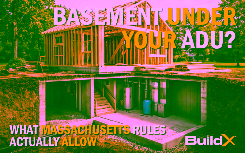 Can You Build a Full Basement Under Your ADU?