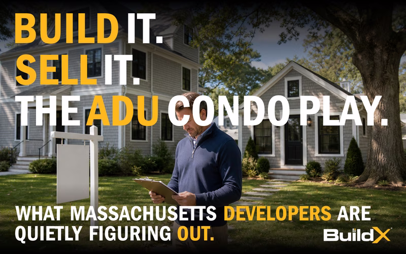 Can You Build and Sell an ADU Condo for Profit in Massachusetts? (What Developers Are Learning)