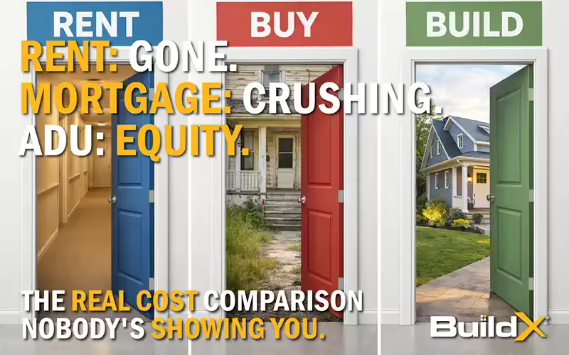 Can Building an ADU Save Your Family Money Compared to Renting or Buying?