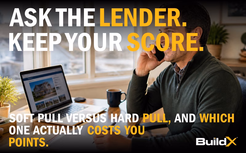 Does checking your ADU financing options hurt your credit score?