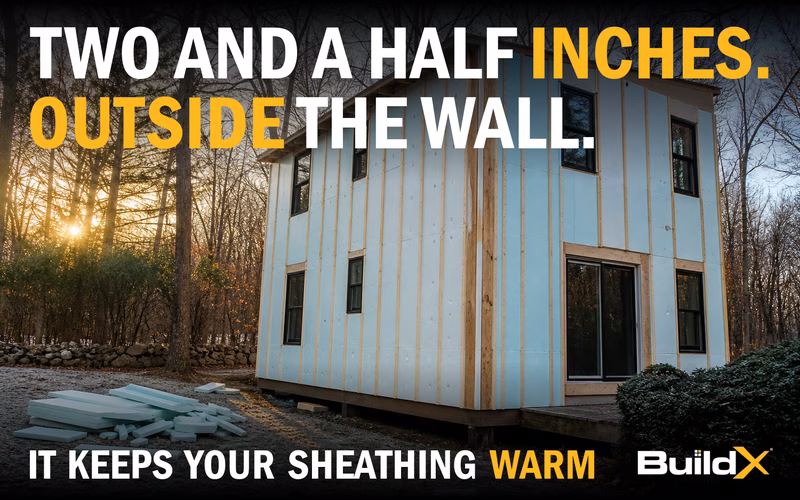 How Much Continuous Exterior Insulation Does an ADU Wall Need in a Cold Climate?