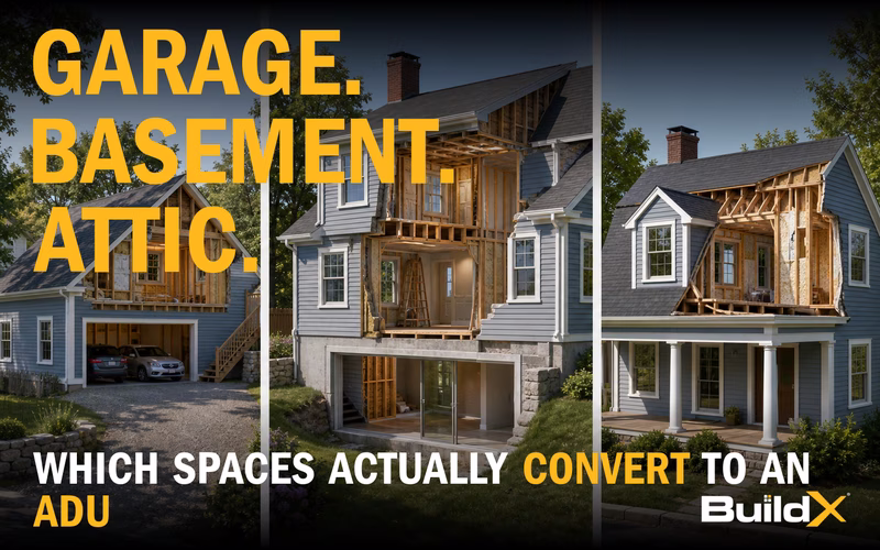 Can I Convert My Garage, Basement, or Attic into an ADU?