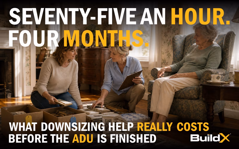 What Does It Cost to Hire Someone to Help Your Parents Downsize Into an ADU?