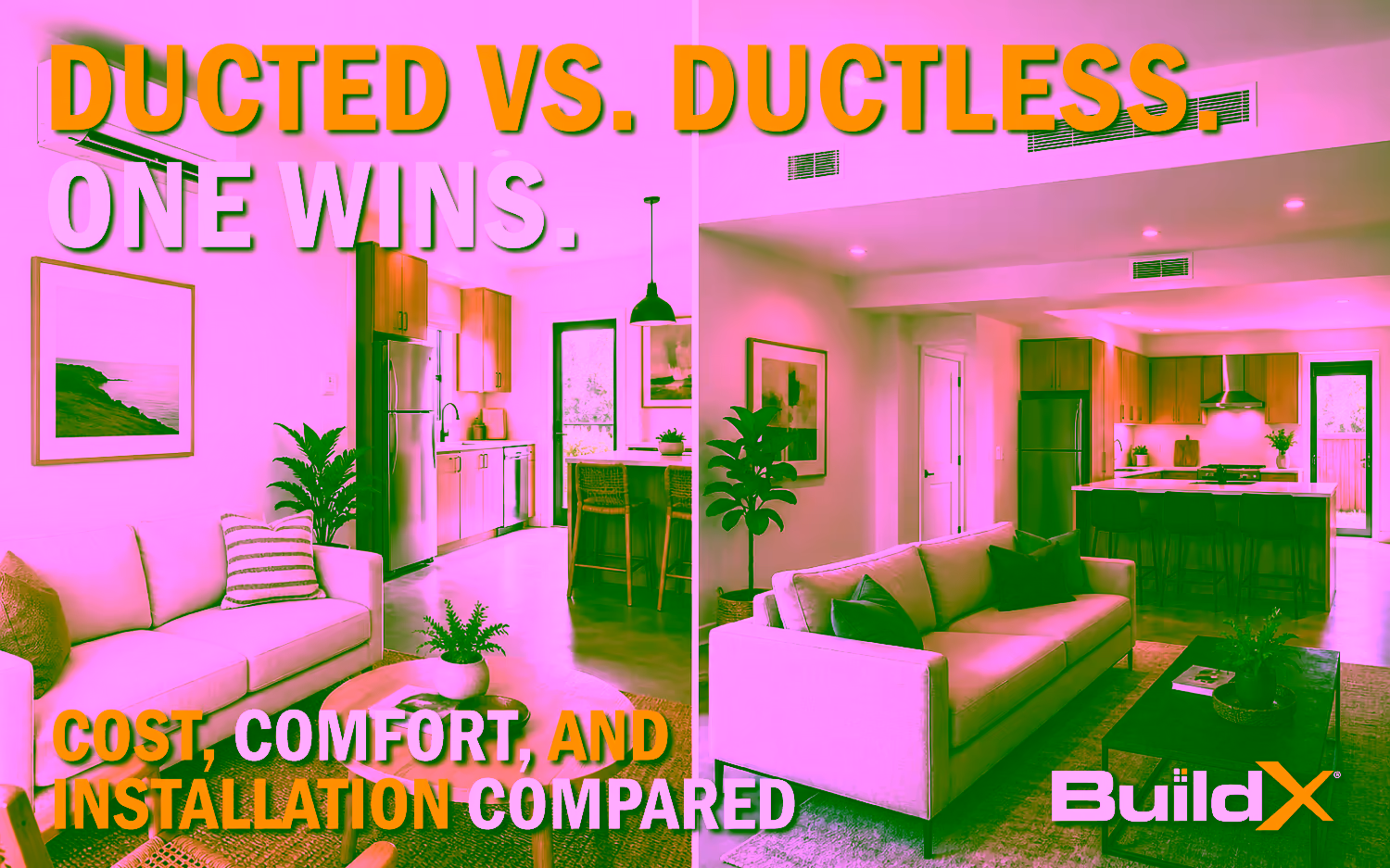 Ducted vs Ductless Heat Pump for Your ADU: Cost, Comfort, and Installation Compared
