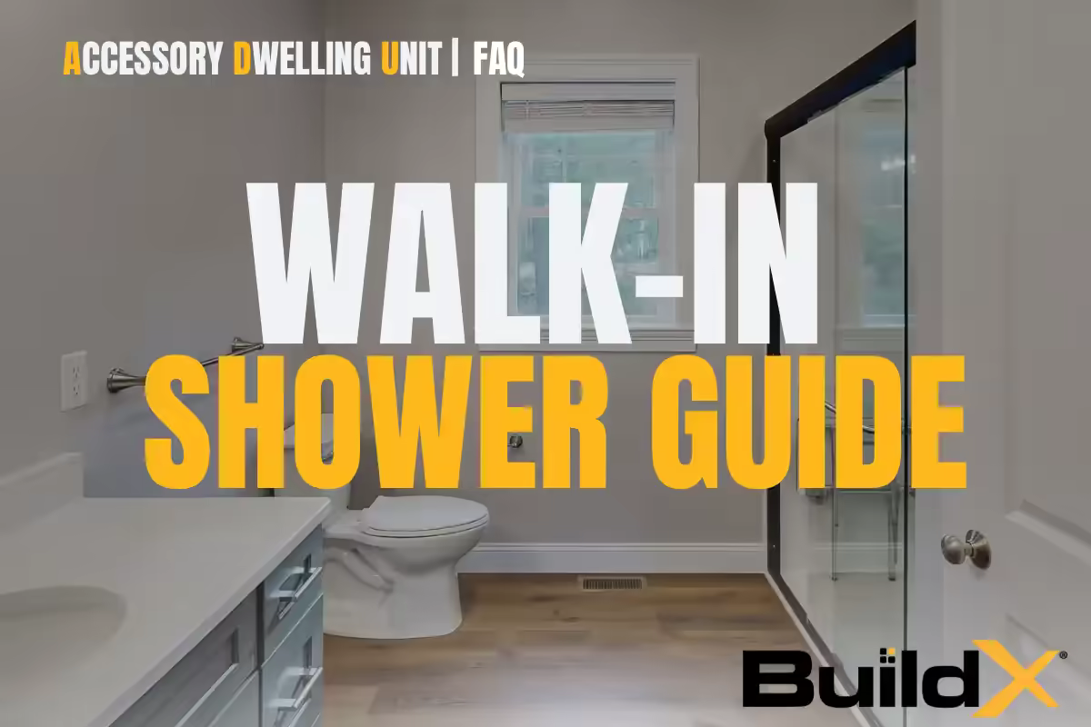 How Do I Design a Roll-In Shower for My ADU?