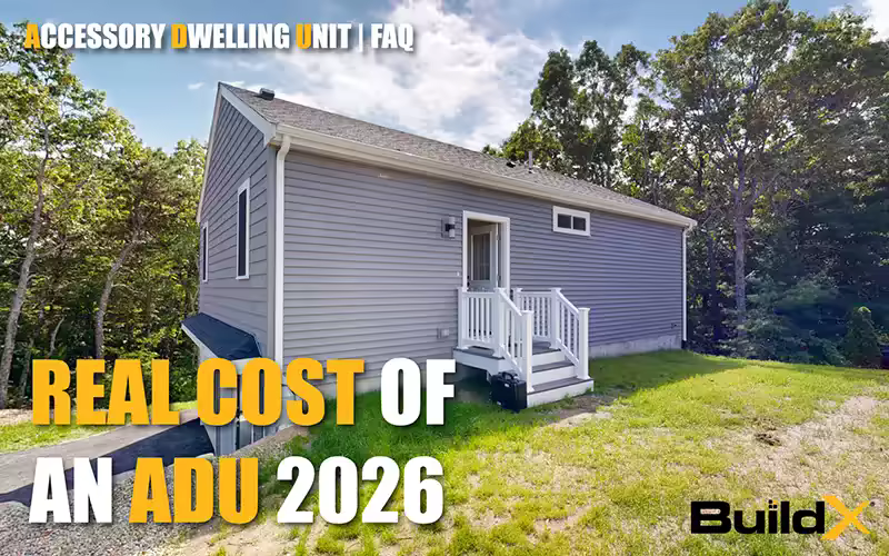How Much Does a BuildX ADU Cost in 2026?
