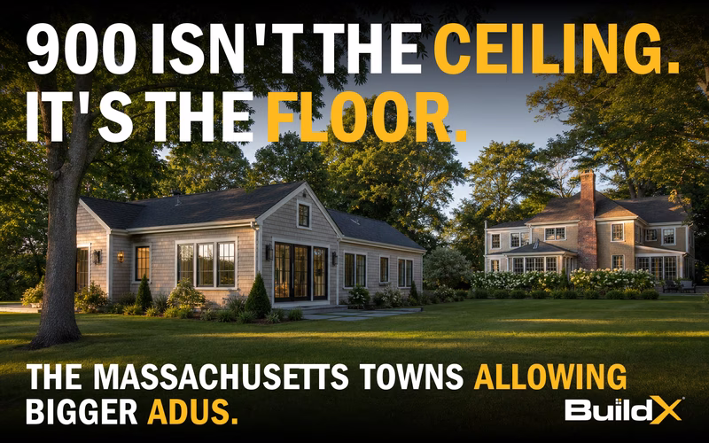 Which Massachusetts Towns Let You Build an ADU Bigger Than 900 Square Feet?