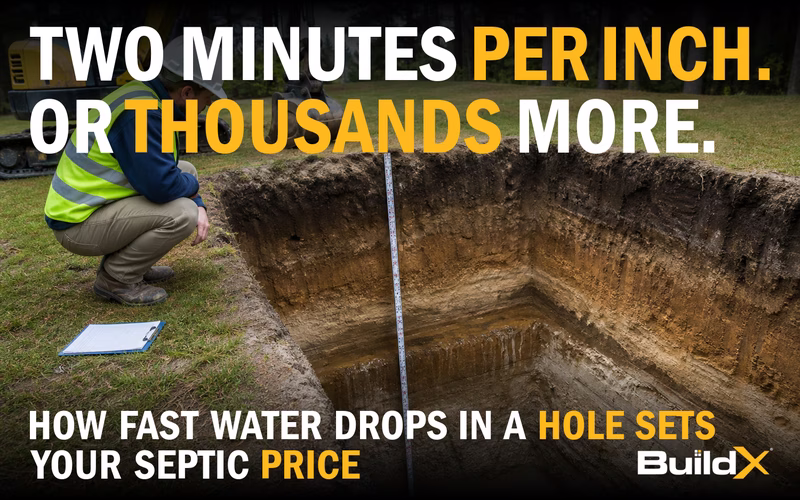 What Is a Perc Test and What Does It Tell You About Your ADU Septic Cost?