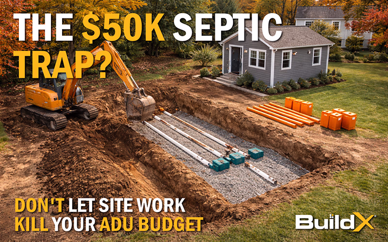 How Much Does a Septic System Cost When Building an ADU?
