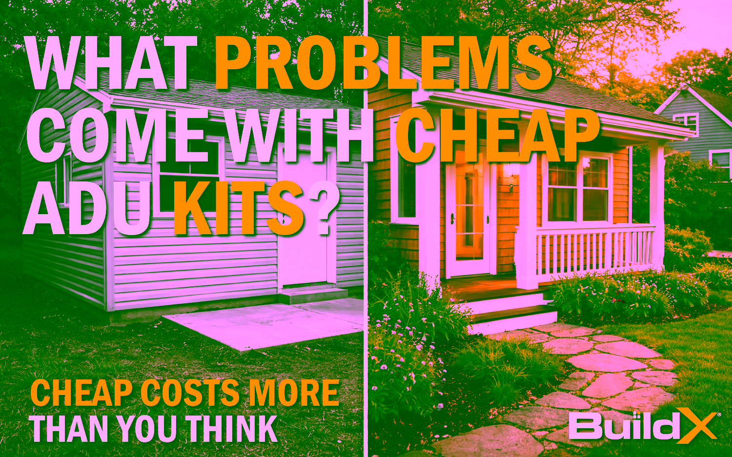 What Problems Come With Cheap ADU Kits?