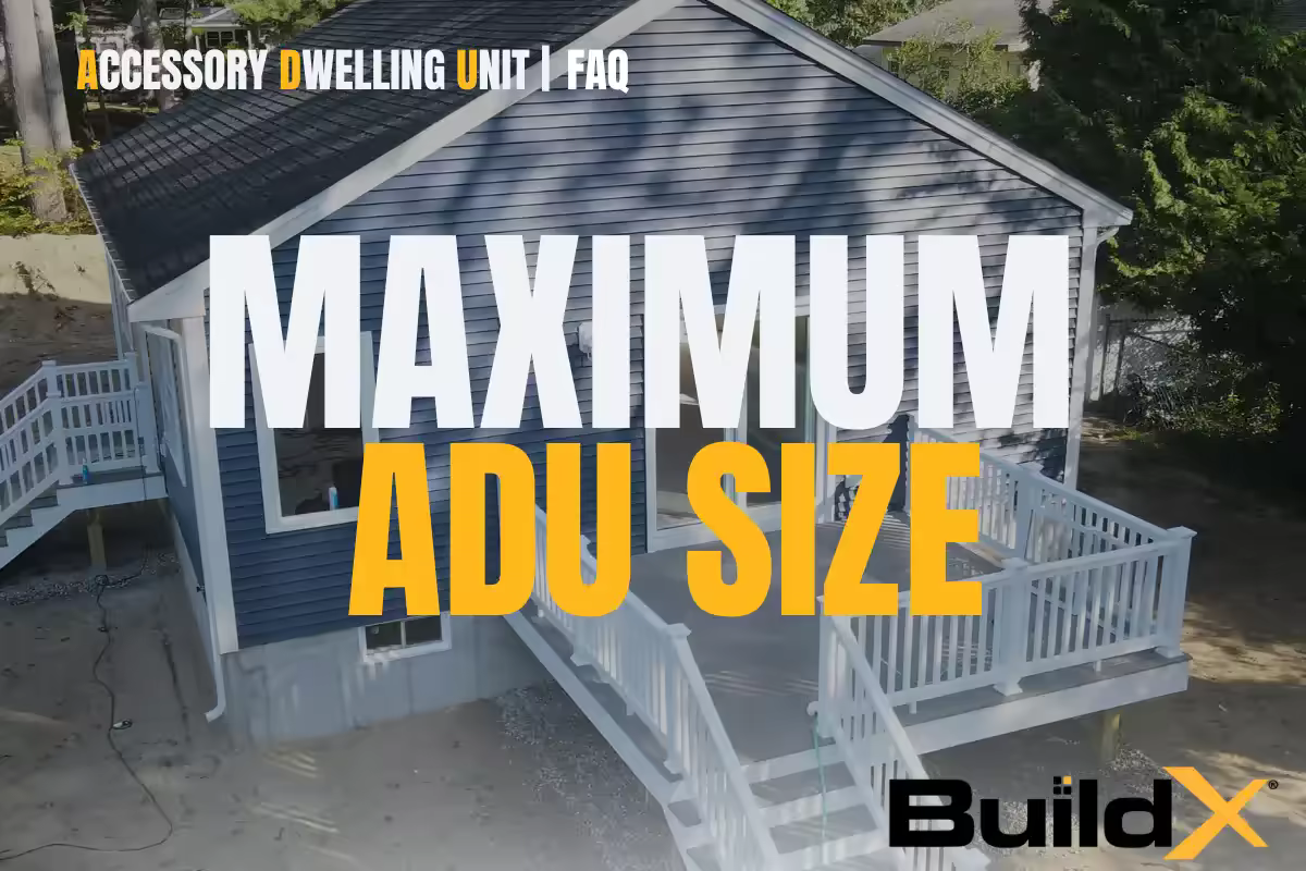 What’s the Maximum Size for an ADU?