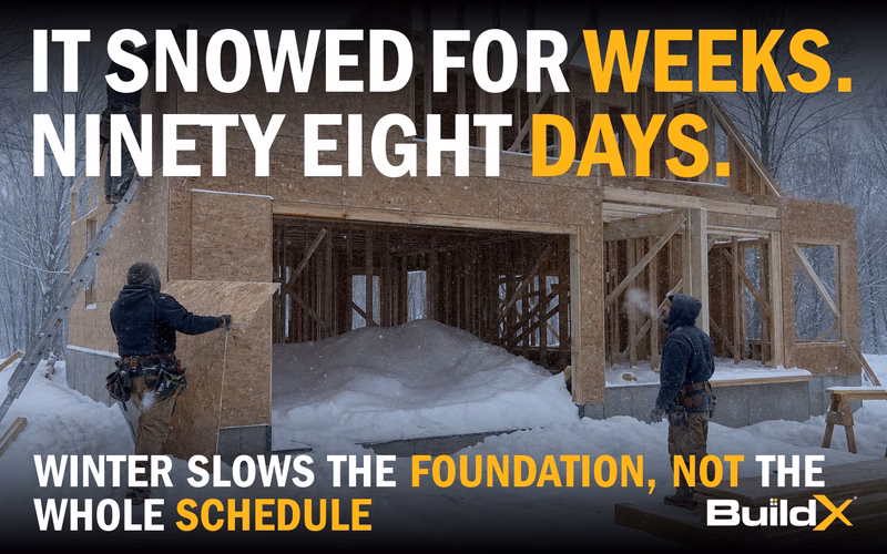Will Winter Weather in Massachusetts Delay My ADU Build?