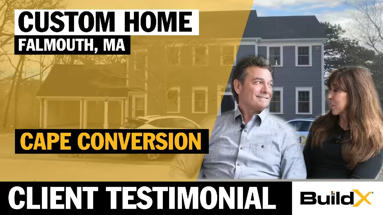 Building Our Dream Home: Falmouth, Massachusetts Renovation Journey with BuildX