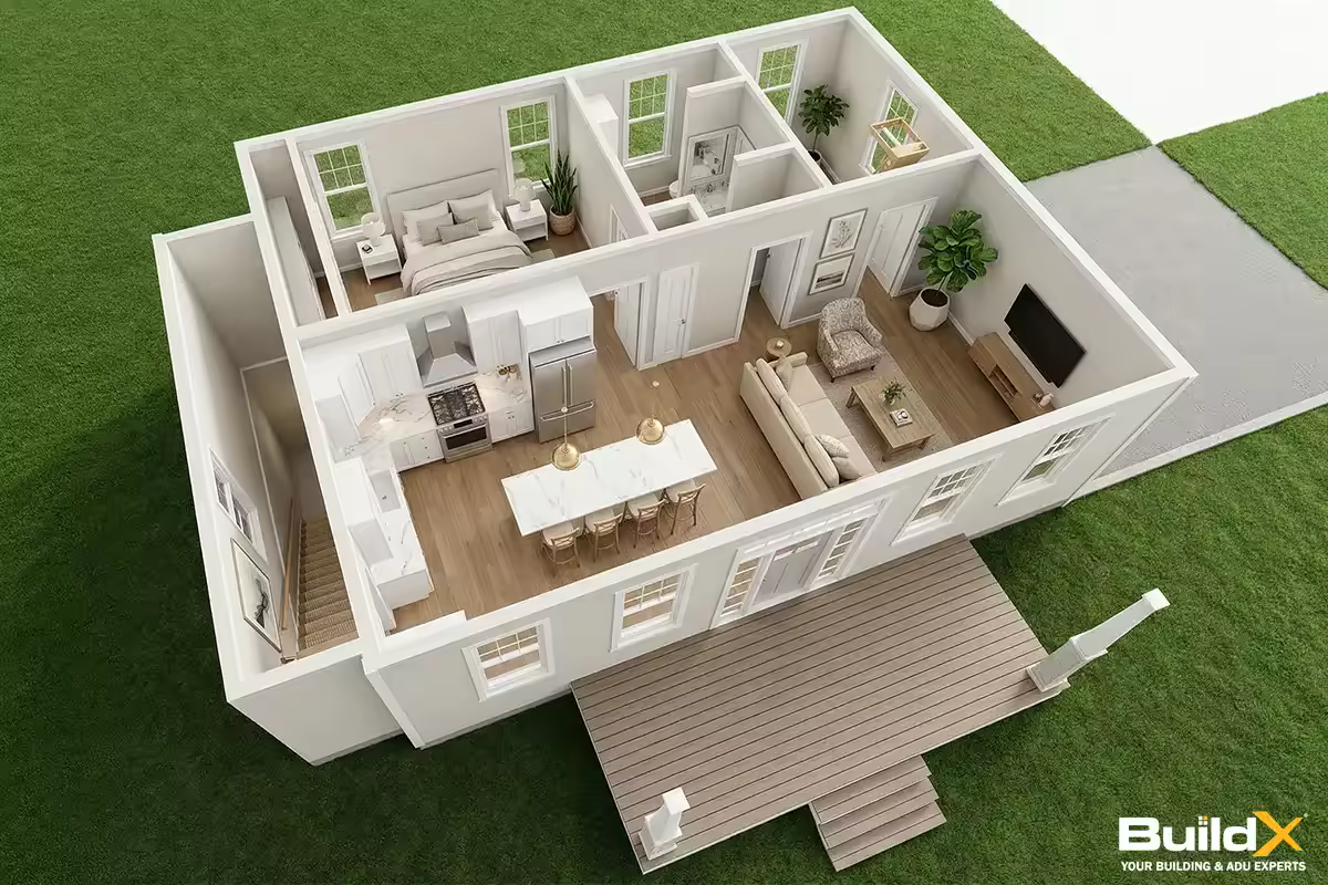 X-15 The Retreat  Isometric View 2