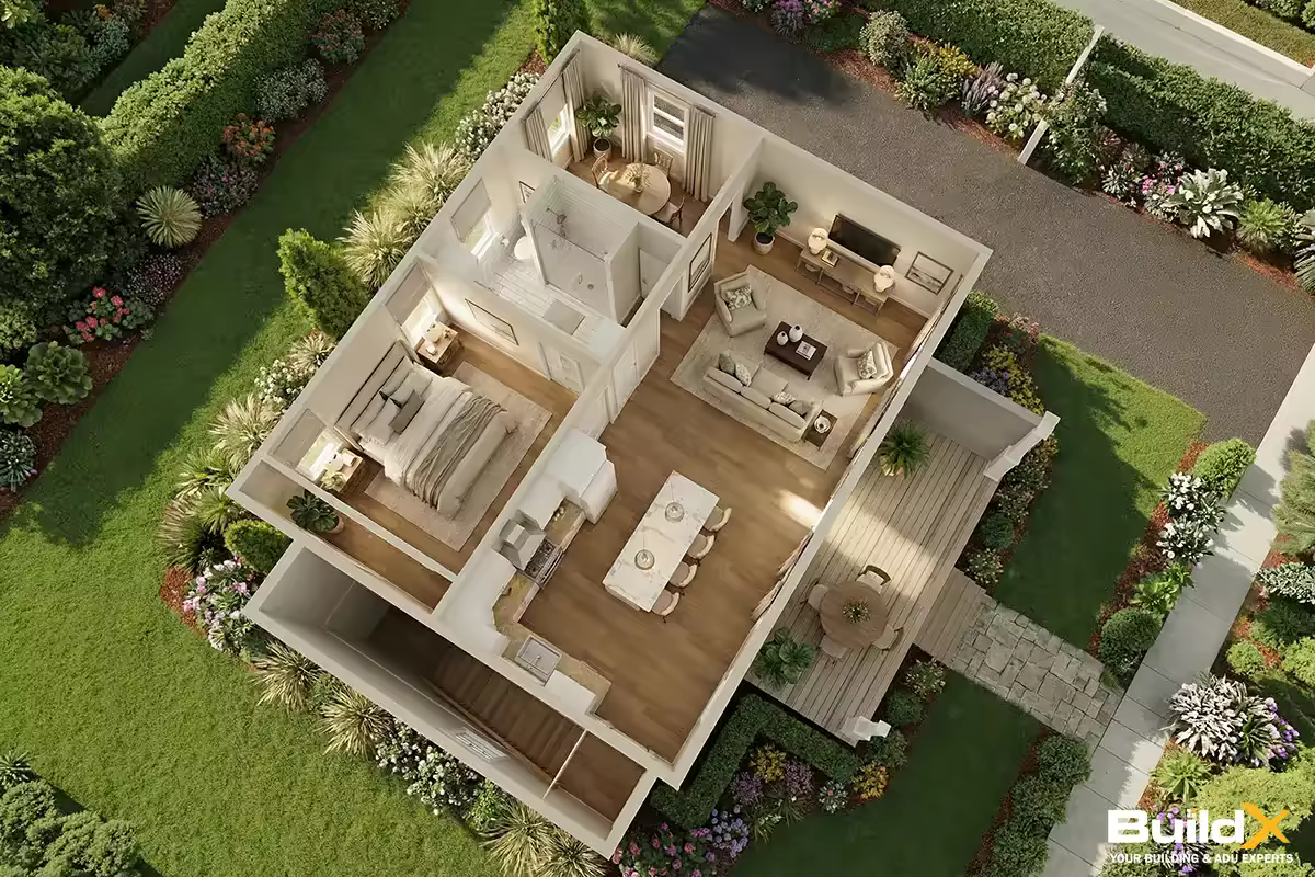 X-15 The Retreat  Isometric View 3