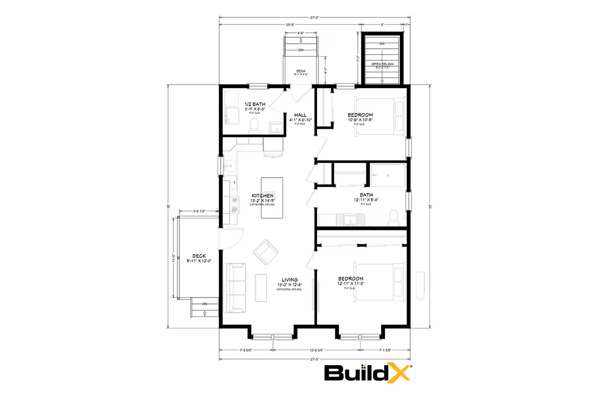 X-4 The Atrium floor plan