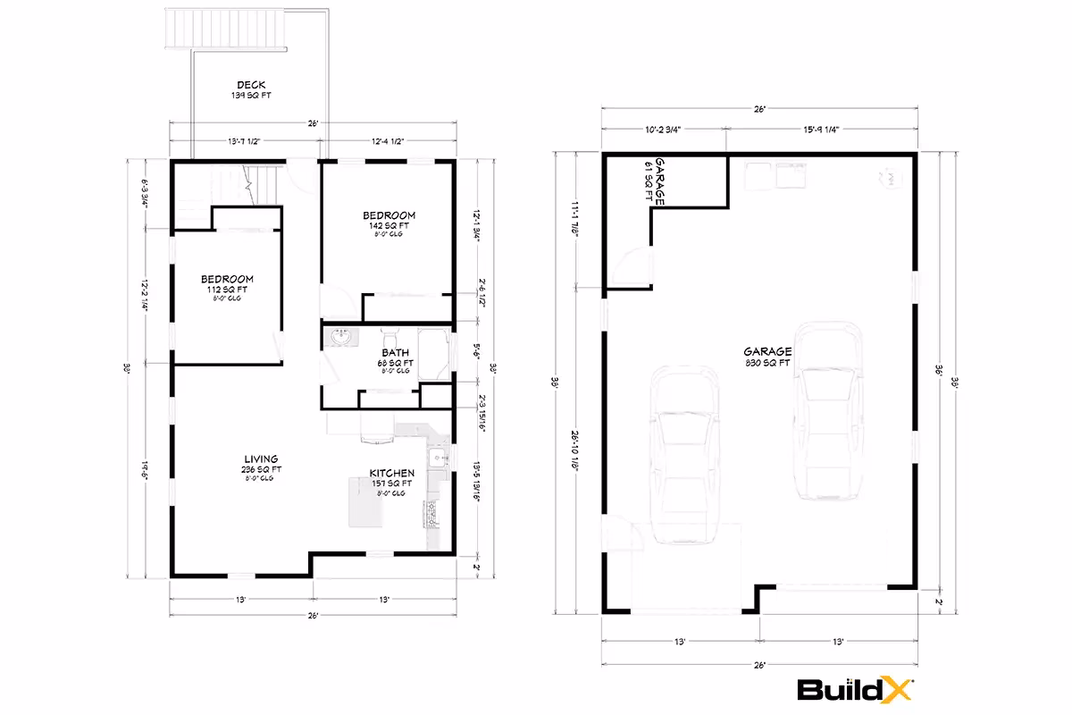 X-7 The Gables floor plan