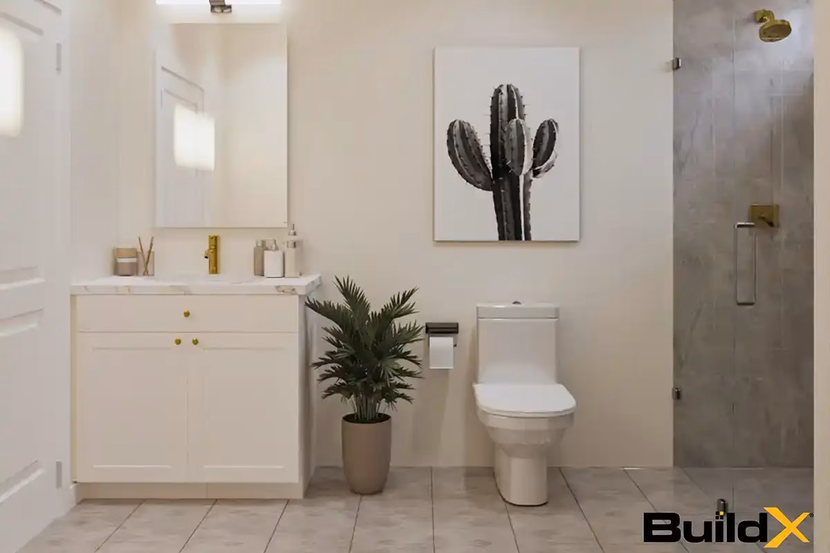 X-7 The Gables  Bathroom 2