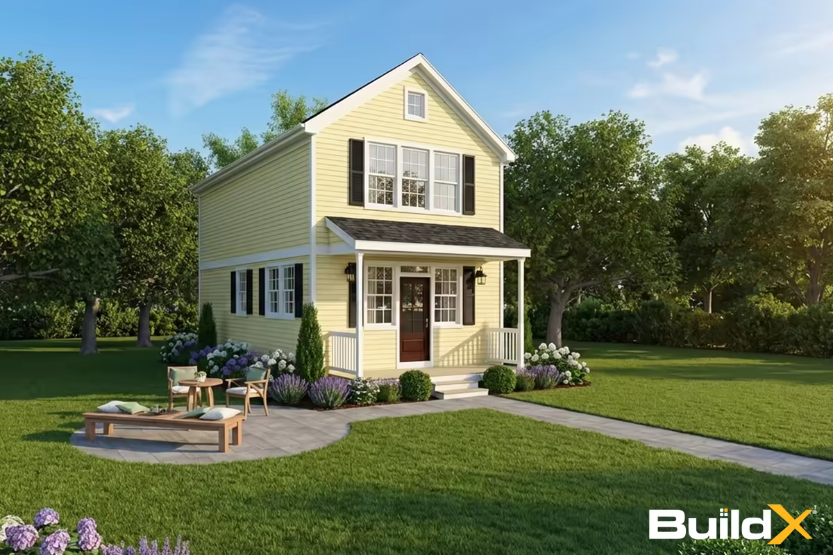 X-8 The Garden House  Sun-Drenched Colonial