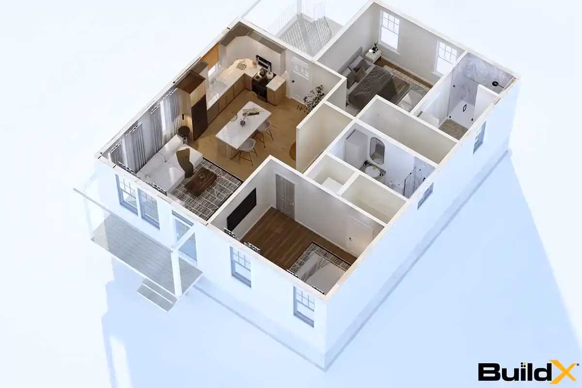 X-9 The Breeze  3D View