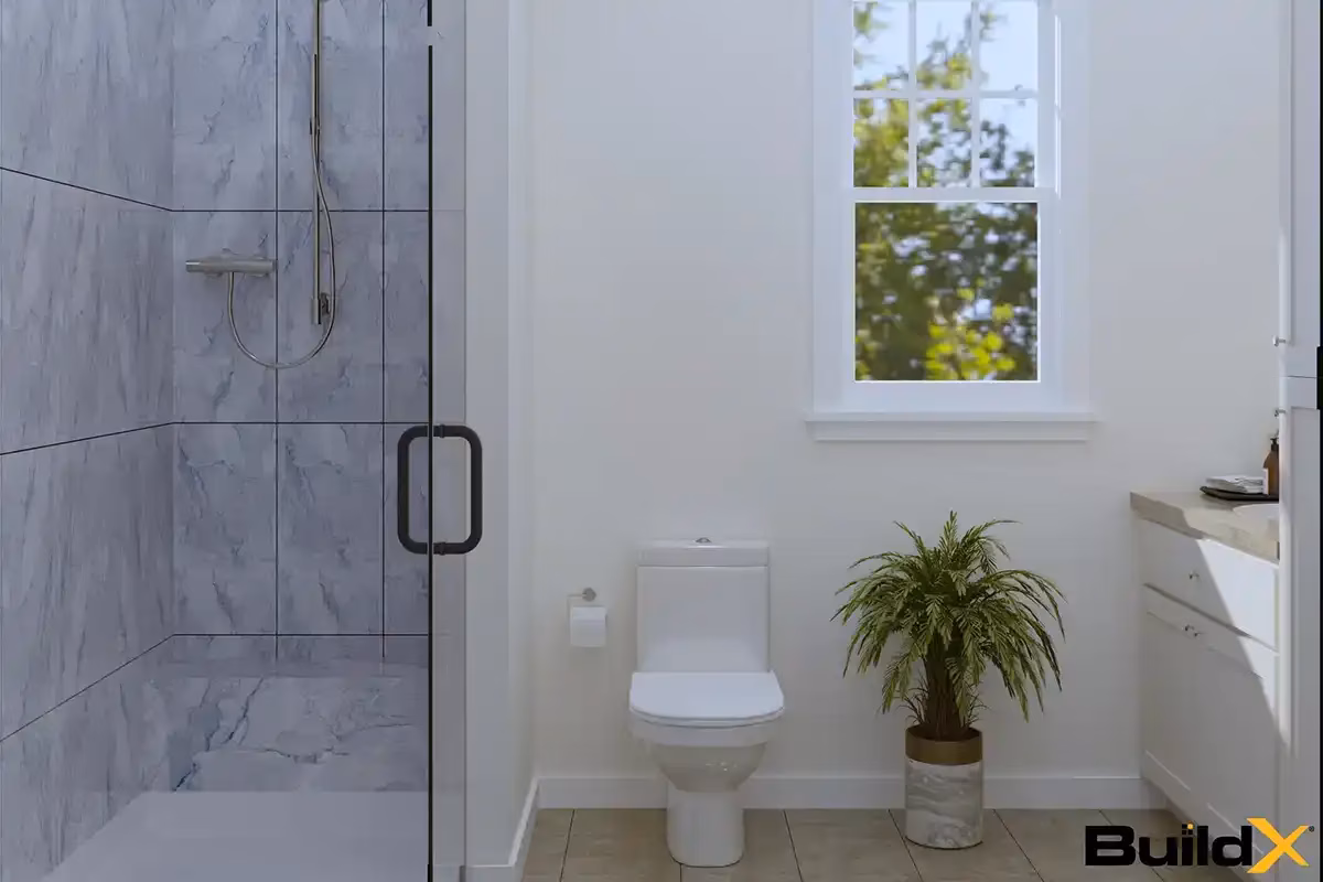 X-9 The Breeze  Bathroom
